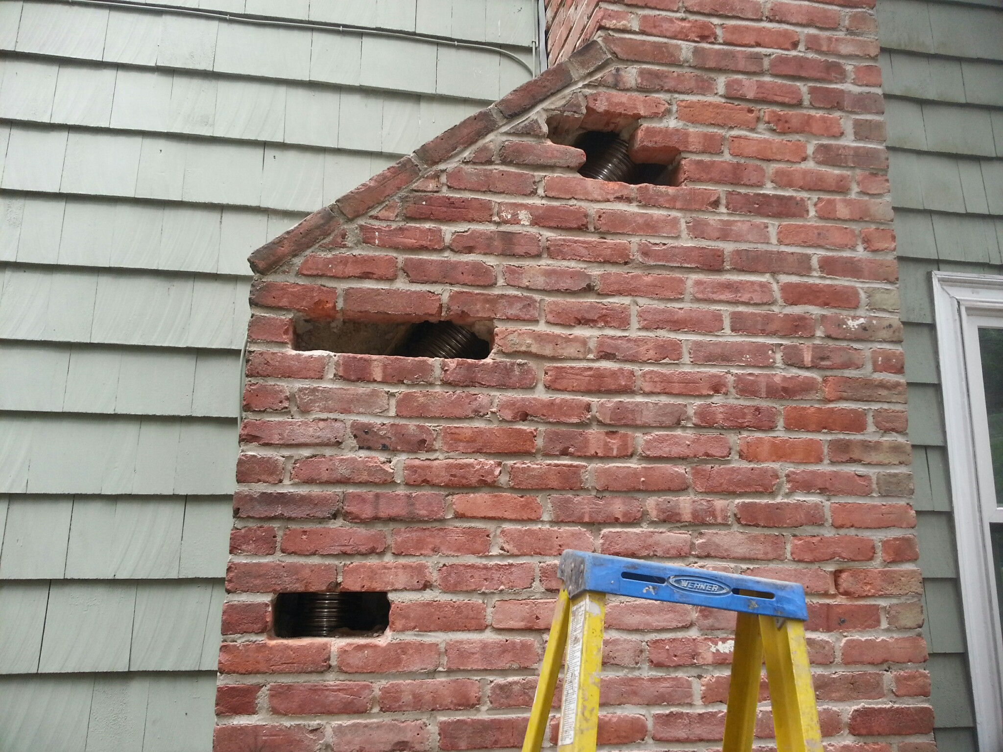 Expert chimney brick and masonry repair in Massapequa, New York